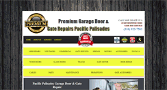 Desktop Screenshot of garagedoorrepairpacificpalisades.org